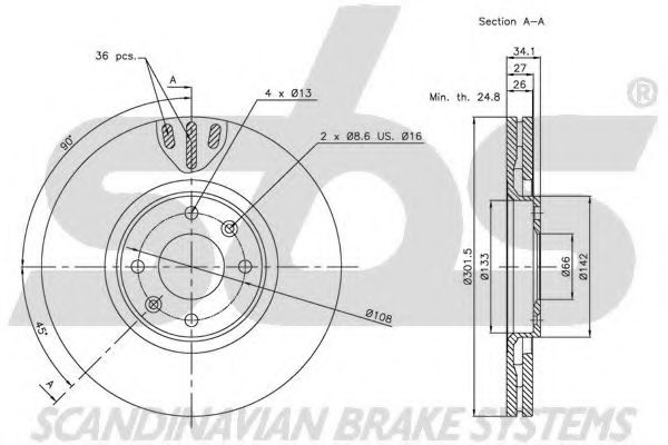 Disc frana 2