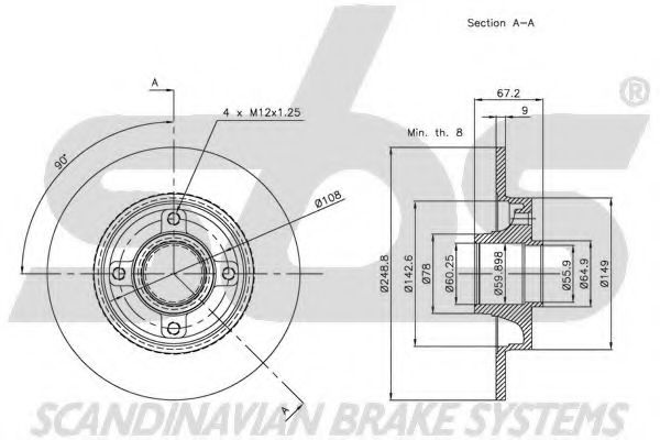 Disc frana 2