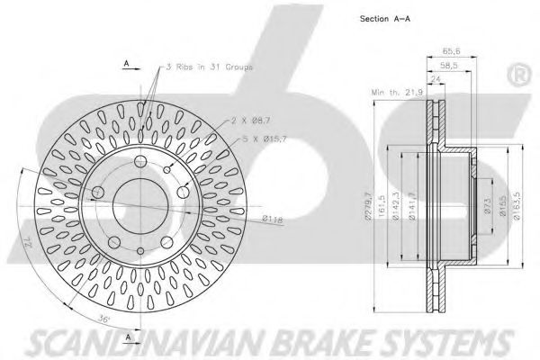 Disc frana 2