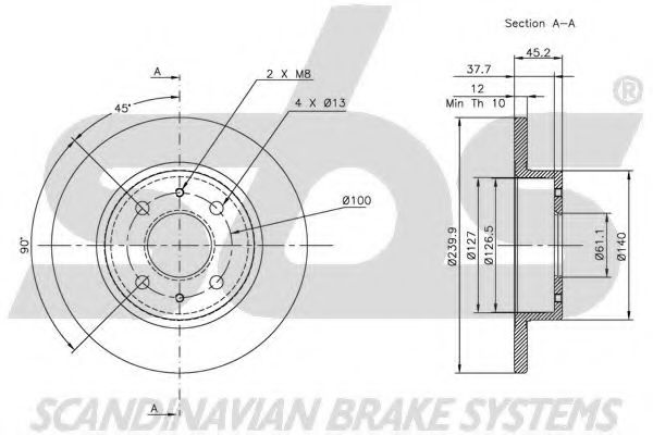 Disc frana 1