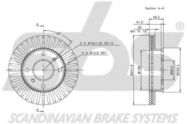 Disc frana 1