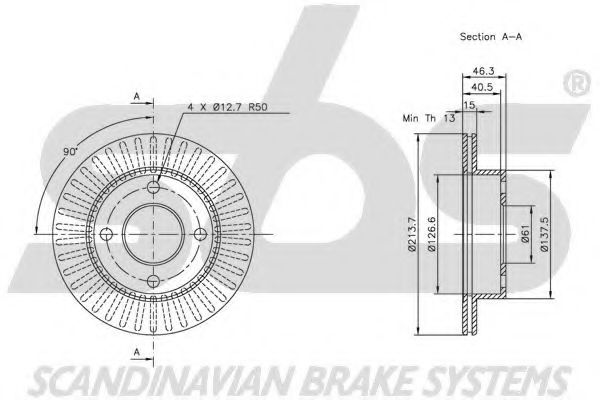 Disc frana 1