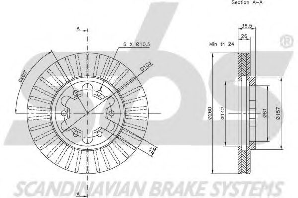 Disc frana 1