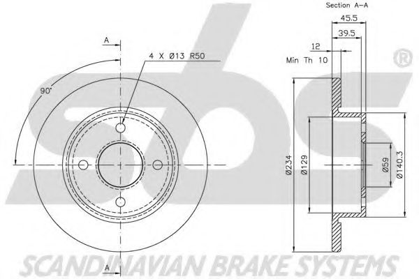 Disc frana 2