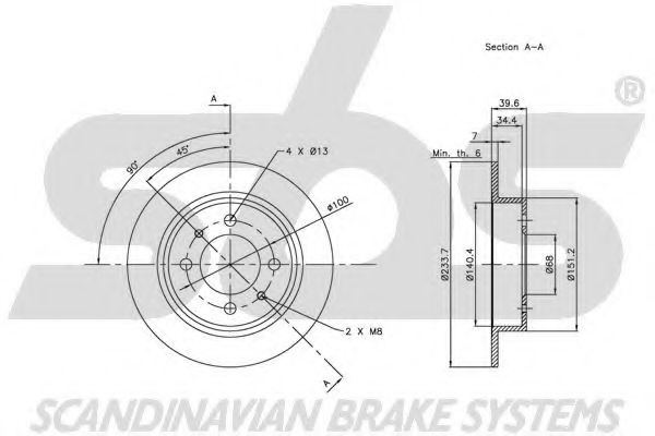 Disc frana 2