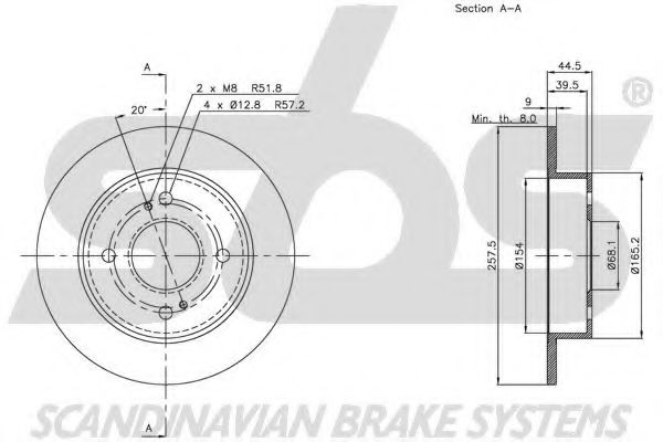 Disc frana 1