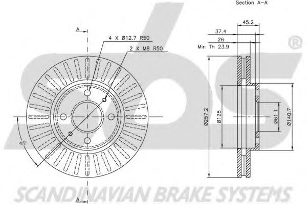 Disc frana 1
