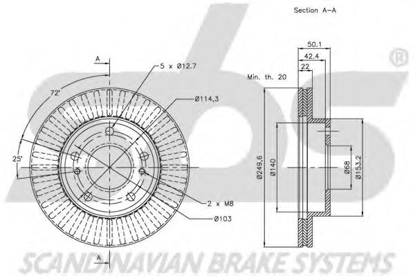 Disc frana 1