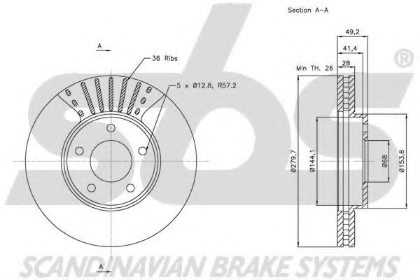 Disc frana 2