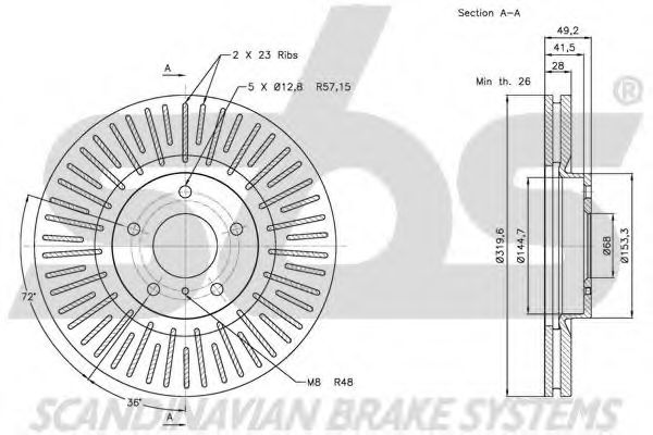 Disc frana 1