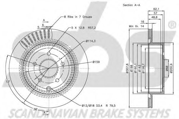Disc frana 1