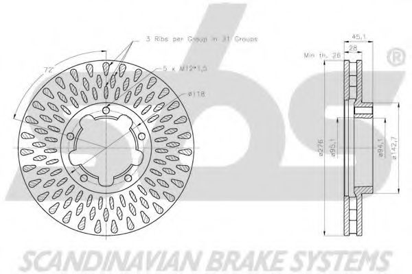 Disc frana 2