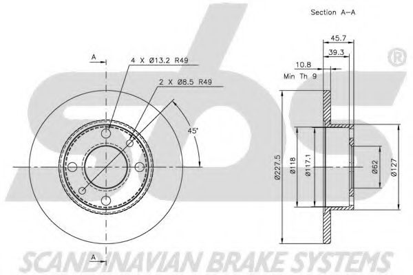 Disc frana 2