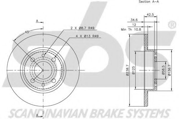 Disc frana 1