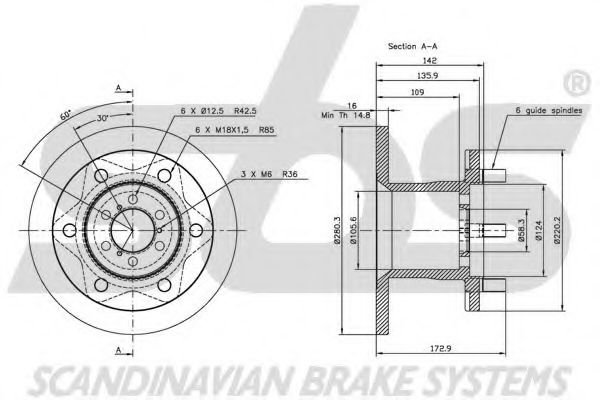 Disc frana 1