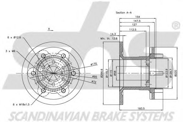 Disc frana 1