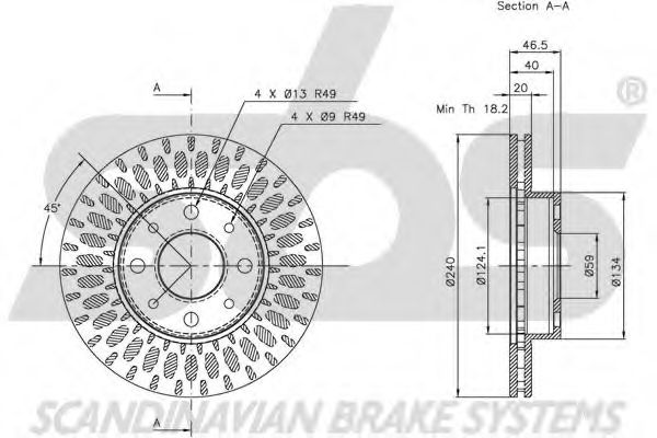 Disc frana 1