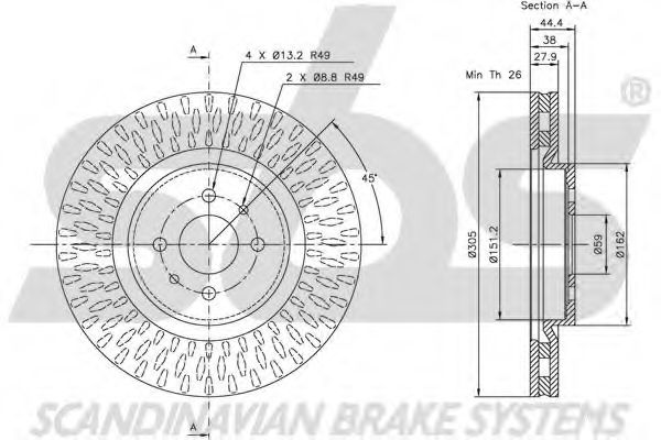 Disc frana 1