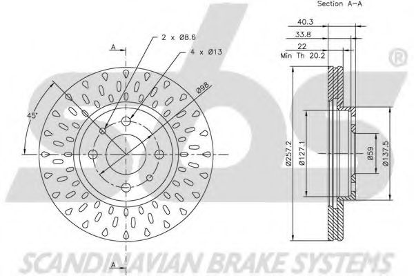 Disc frana 2