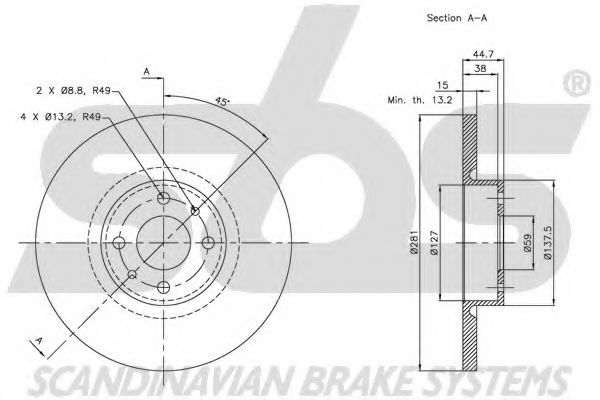 Disc frana 1