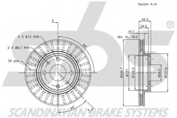 Disc frana 1