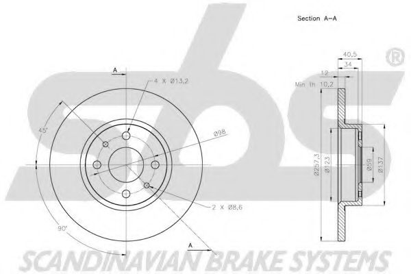 Disc frana 2