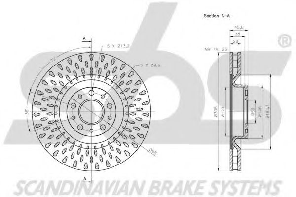 Disc frana 2