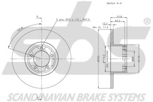 Disc frana 1
