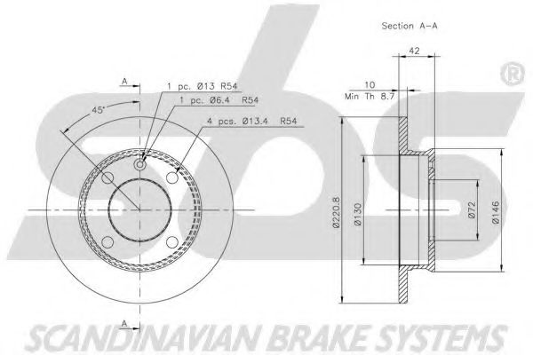 Disc frana 1