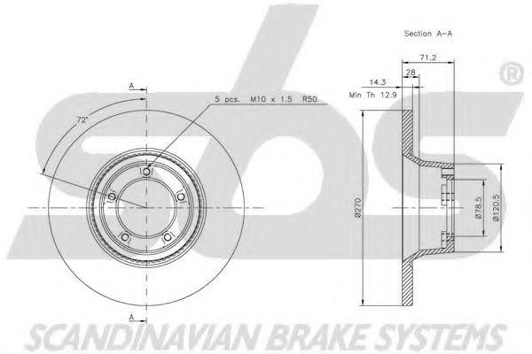 Disc frana 1