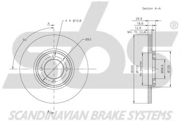 Disc frana 2