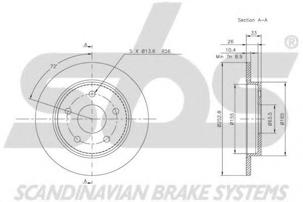 Disc frana 2