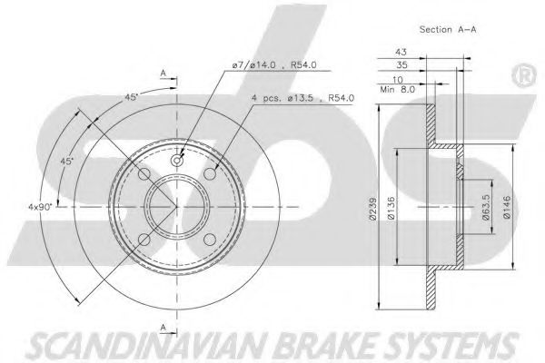 Disc frana 1