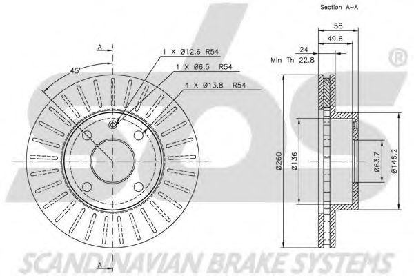Disc frana 1