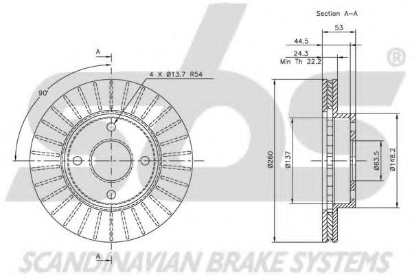 Disc frana 1