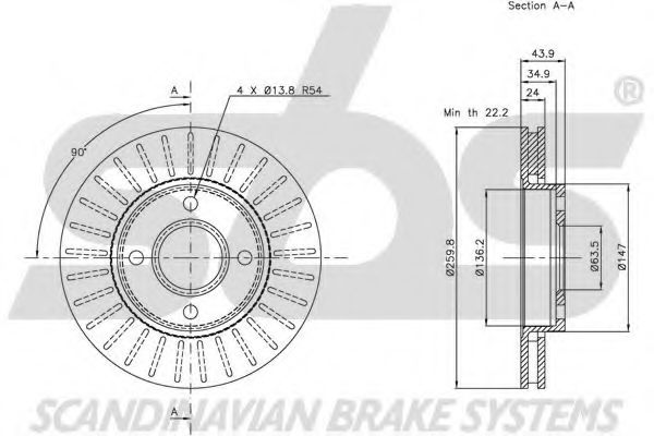 Disc frana 1