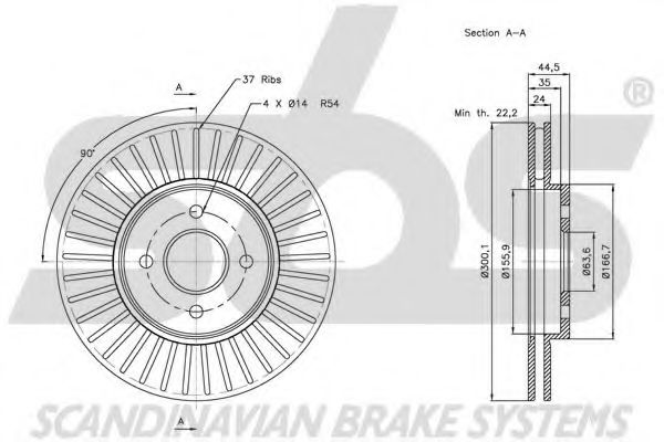 Disc frana 1