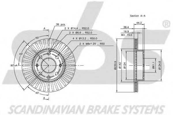 Disc frana 1