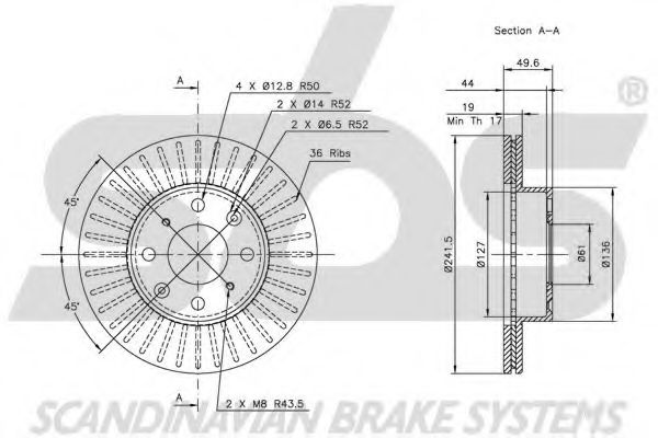 Disc frana 1