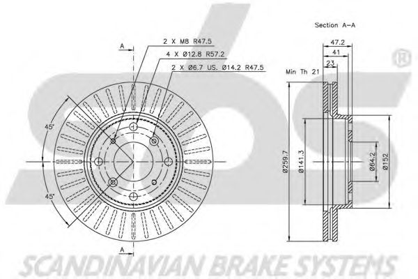 Disc frana 1