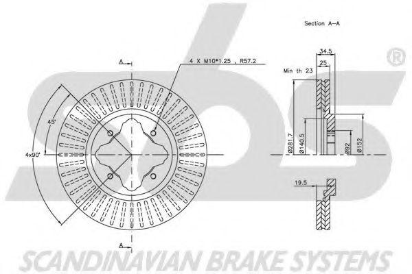 Disc frana 1