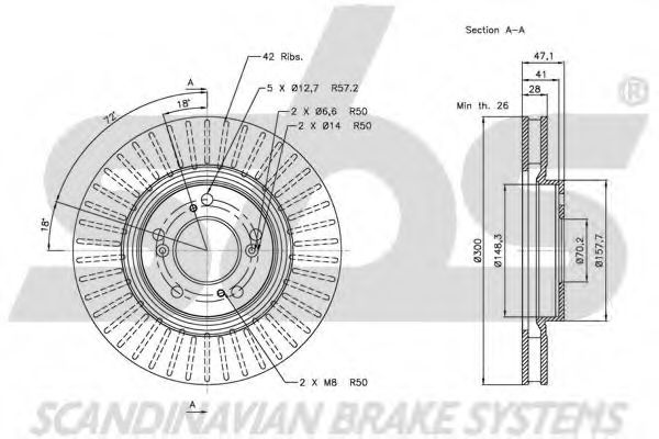 Disc frana 1