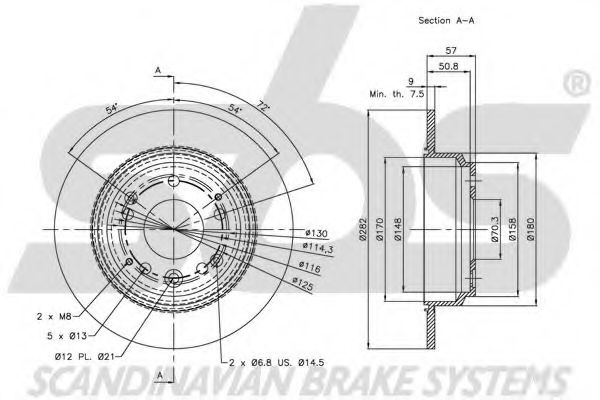 Disc frana 2
