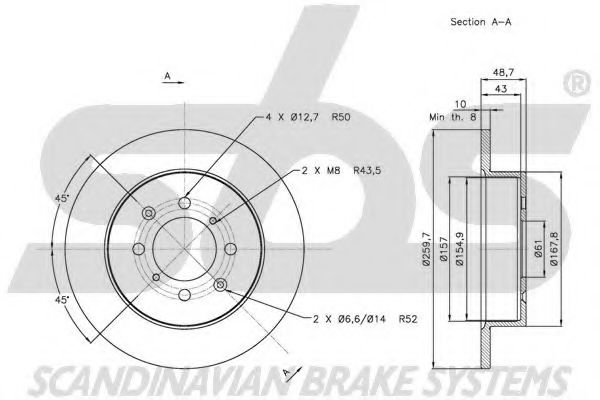 Disc frana 2