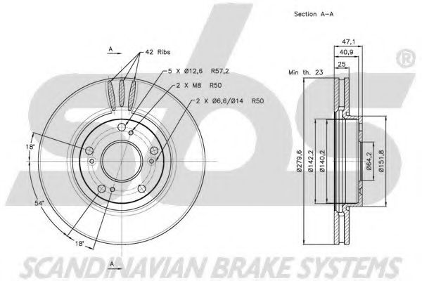Disc frana 2
