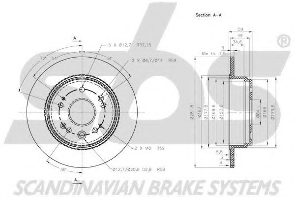 Disc frana 2