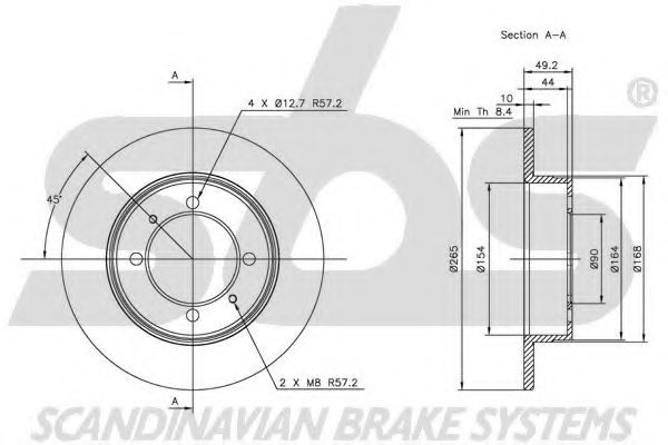 Disc frana 1