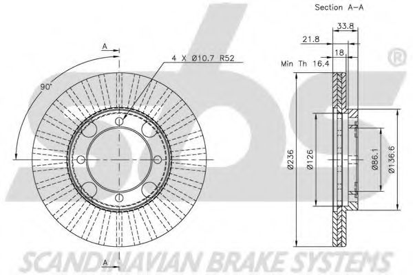 Disc frana 1