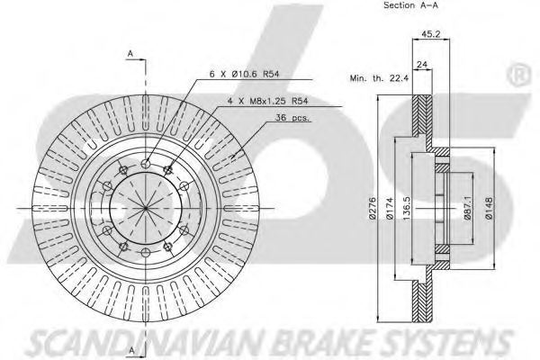 Disc frana 2