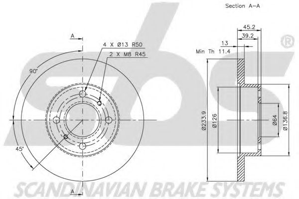 Disc frana 2
